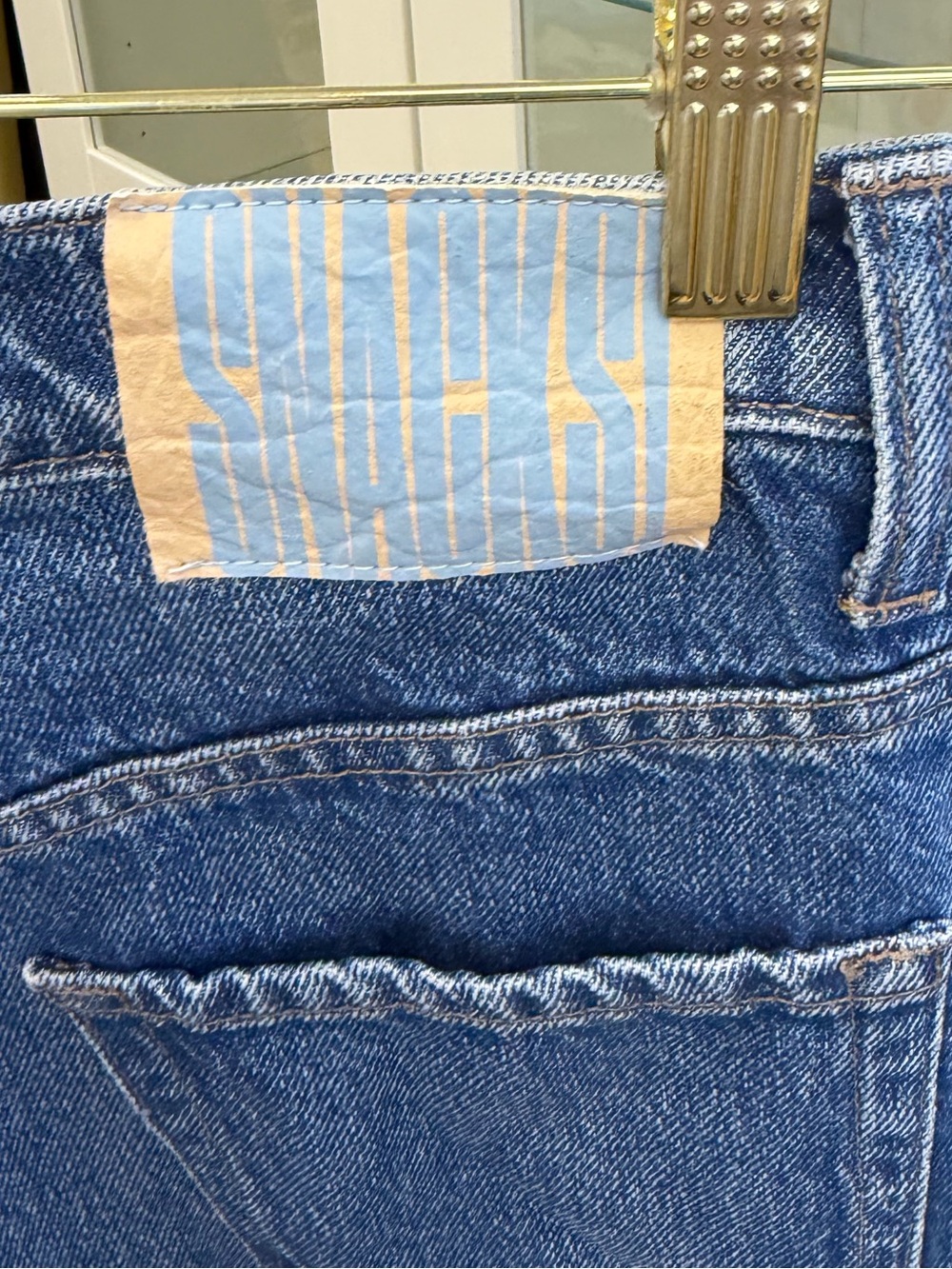 Mother Snacks The Lunch Line Sneak Fray Size 25 Wide Leg Denim - Picture 12 of 15